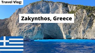 ZAKYNTHOS VLOG  Zakynthos Greece Travel Vlog  Zakynthos Town  Xigia Beach Zakynthos Travel Guide [upl. by Emmalee]