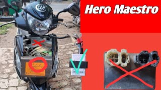 Hero Maestro scooty software code charai problem solved 👍 binodbike [upl. by Aicad]