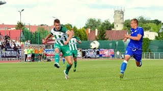 Wisła Sandomierz  Radomiak Radom 12 skrót meczu 20150617 [upl. by Dustan271]