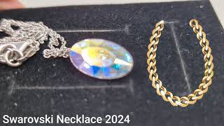 Swarovski necklace 2024 4K UHD [upl. by Anelej]