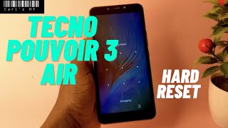 Tecno Pouvoir 3 Air HARD RESET [upl. by Nguyen]