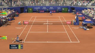 Carlos Alcaraz VS Andrea Vavassori  Buenos Aires  Tennis Elbow 4 Mod XKT  Gameplay [upl. by Launcelot]