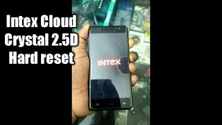 Intex cloud crystal 25D hard reset pattern unlock [upl. by Netsud]