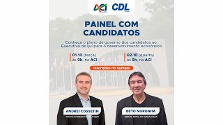 Painel com Candidatos  021024   Eleições Ijuí 2024 [upl. by Ansev552]