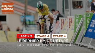 Dauphiné 2021 Stage 4  Last KM [upl. by Amahcen180]