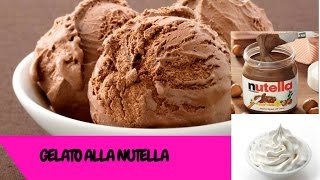 Gelato Furbo alla Nutella senza Gelatiera [upl. by Flemming]