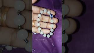 Beads bracelet 🧿beadsjewellery braceletmaking [upl. by Ala]