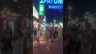 Phuket walking street thailand Pattaya thailand phuket pattaya thailandlifestyle [upl. by Aksehcnarf]