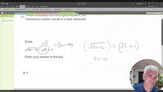 Solving Radical Equations and Extraneous Solutions [upl. by Chitkara176]