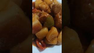 PORK MECHADO RECIPE cooking food viralvideos [upl. by Bonacci]