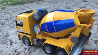 Bruder Cement Mixer Truck [upl. by Marieann]