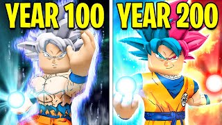 200 YEARS As GOKU Roblox [upl. by Boccaj29]