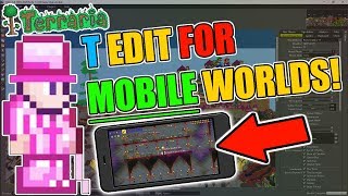 HOW TO USE TEDIT FOR TERRARIA MOBILE EASY [upl. by Nomis695]