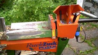 POSCH ruck zuck log splitter houtklover fendeuse holzspalter [upl. by Arinaid638]