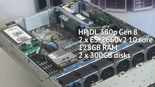 HP Proliant DL380p G8 Generation 8 [upl. by Moreland]