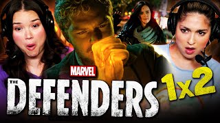 THE DEFENDERS Episode 2 quotMean Right Hookquot Reaction  First Time Watch [upl. by Anua]