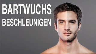 BARTWUCHS BESCHLEUNIGEN ● BARTWACHSTUM ANREGEN amp Bartwuchsmittel [upl. by Taro]