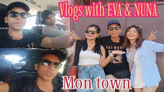 Vlogs with EVA amp NUNA vlogs  Mon town [upl. by Jezrdna]