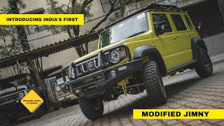 Introducing Indias first Modified Jimny  ARB Bumper  ARB Suspension  BMC Carbon Filter [upl. by Shaylynn]