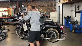 3842 Testing Video  2004 HarleyDavidson Softail Heritage Classic FLSTC CARB 25672 miles [upl. by Langley]