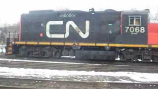 Railfanning Brantford Ontario [upl. by Moskow]