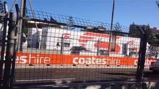 V8 Supercars Saturday Newcastle 500 Safety Car From Aaron Russel Crash [upl. by Plank]