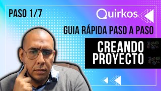 Quirkos  Crear un proyecto paso 17 [upl. by Birk]