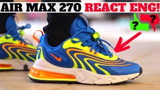 Worth Buying 2020 Nike AIR MAX 270 REACT ENG Review  On Feet [upl. by Block43]