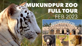 Mukundpur Zoo and White Tiger Safari  Full Tour [upl. by Cynthie121]