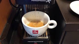 Illy IperEspresso Coffee Machine in Hotel  Fresh Easy Quick [upl. by Adierf]