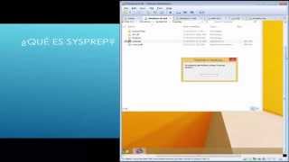 Clonado de una maquina mediante SYSPREP [upl. by Esilram]