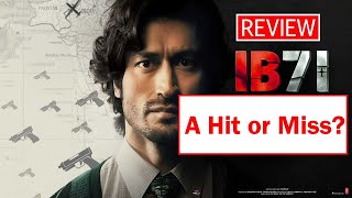 IB 71 Movie Review By Susmitha  Vidyut Jammwal [upl. by Eilssel]