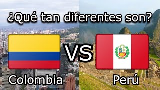 Colombia vs Perú ¿Qué tan diferentes son [upl. by Dre]