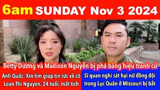 🇺🇸Nov 3 2024 Hai ứng cử viên tranh cử gốc Việt đối đầu đồng loạt bị phá bảng hiệu ở Santa Clara CA [upl. by Aihselat]