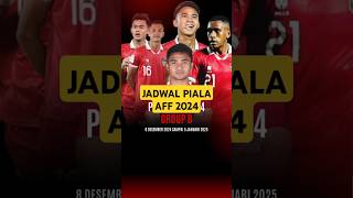 Jadwal piala AFF 2024 timnasindonesia [upl. by Ahseyk]