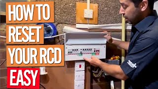 RCD Keeps Tripping How to Reset RCD Circuit Breaker amp Restore Power [upl. by Annayoj]