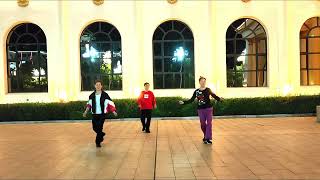 Line Dance Bad Boys Salsa 2024 310 [upl. by Reuven]