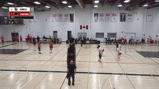 OCAA Mens Volleyball 🏐 Seneca  Canadore 20241026 [upl. by Inafets]