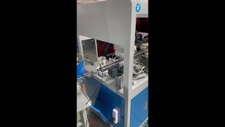 Automatic Winding Taping amp sleeve MachineOne spindle one arms with bowl feeder NCW01WTSLBF [upl. by Llednil963]