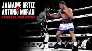 Jamaine Ortiz vs Antonio Moran  HIGHLIGHTS [upl. by Capello]