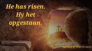 Pastor Alan Ogilvie  He has risen  Hy het opgestaan [upl. by Eilahtan493]