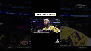 Throwing shade at Rudy nba anthonydavis lakers fyp [upl. by Airetak]