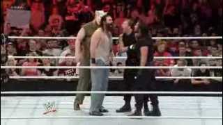 WWE RAW The Shields first faceoff with The Wyatt Family [upl. by Lana]