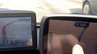 TOMTOM GPS Test TomTom urban rider TomTom Start 25 TomTom Go 600 TOMTOM OLD AND NEW [upl. by Puri302]