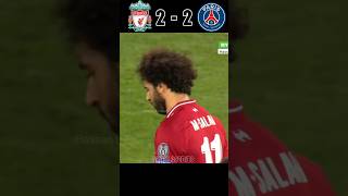 Liverpool Vs PSG 2018 CHAMPIONS LEAGUE HIGHLIGHTS football youtube shorts [upl. by Euqinoj392]