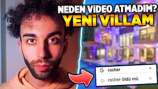 Rasherino  NEDEN 3 AY VİDEO ATMADIM YENİ VİLLA VLOGU BENCE VİLLA  AÇIKLAMA VİDEOSU [upl. by Asnarepse163]