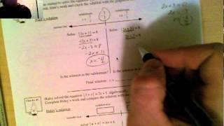 2a Solving Absolute Value Eqns Part 1 [upl. by Anitnelav]