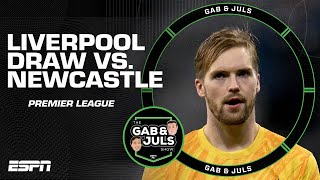 ‘BIG MISTAKE’ Liverpool drop points after late Kelleher error vs Newcastle  ESPN FC [upl. by Starobin]