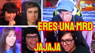 STREAMERS REACCIONAN A DAARICK ASUSTANDO A SOARINNG XD [upl. by Cheffetz]