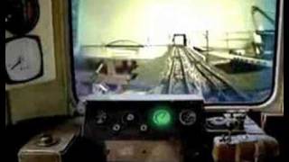 N scale Train Drivers View [upl. by Reichert882]